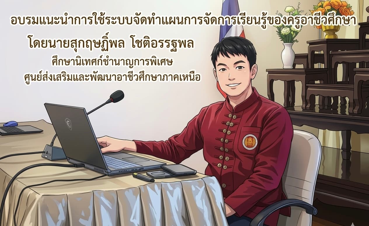 อบรมแนะนำการใช้ระบบจัดทำแผนการจัดการเรียนรู้